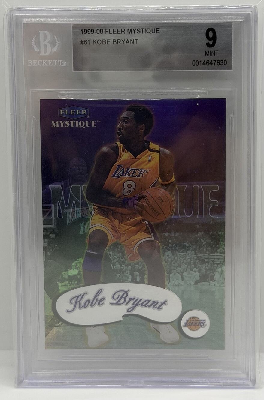1999-00 Fleer Mystique - Kobe Bryant #61 Lakers Black Mamba
